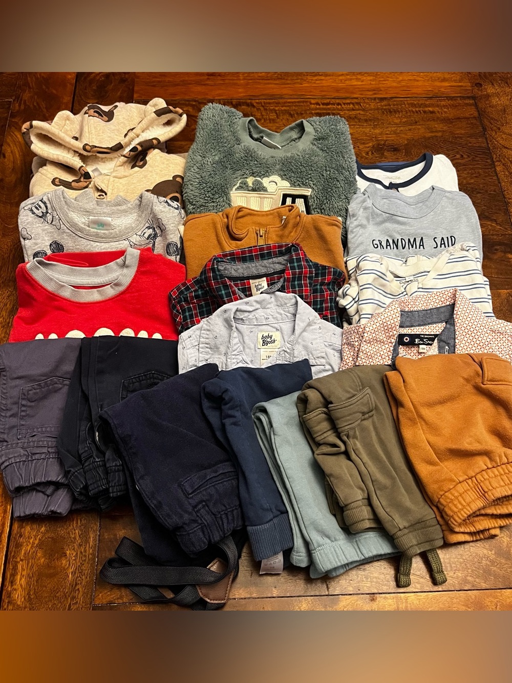 Lot of 12-18 Month Toddler Boy Clothing - Various Brands